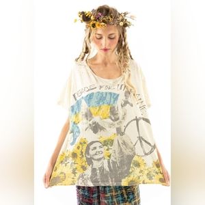 NWT Magnolia Pearl Ukraine Boyfriend Tee